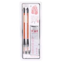 晨光狼毫羊毫兼毫毛筆大中小號金品兼毫學生毛筆 學生毛筆組合裝HAWB0350