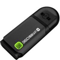360隨身WiFi3 300M 無(wú)線網(wǎng)卡 迷你路由器 黑色